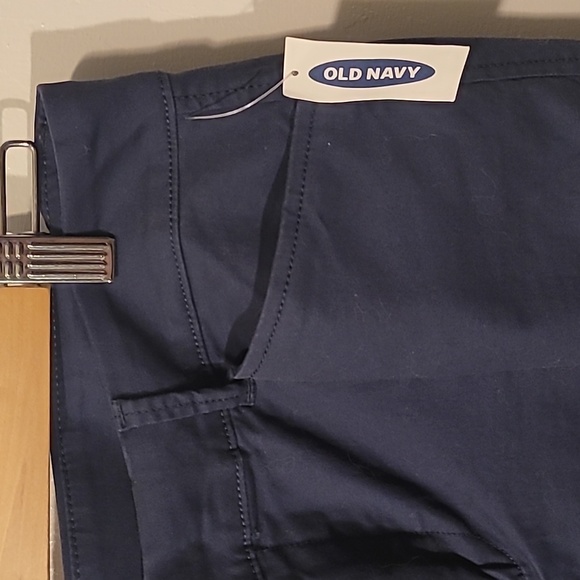 NWT Old Navy pixie pants navy blue 12 TALL - Picture 3 of 4